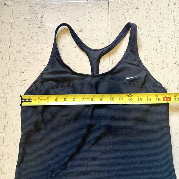Nike Tank Top Women’s large Racerback Dri Fit Built in Bra Athletic Gym Workout - Picture 7 of 8